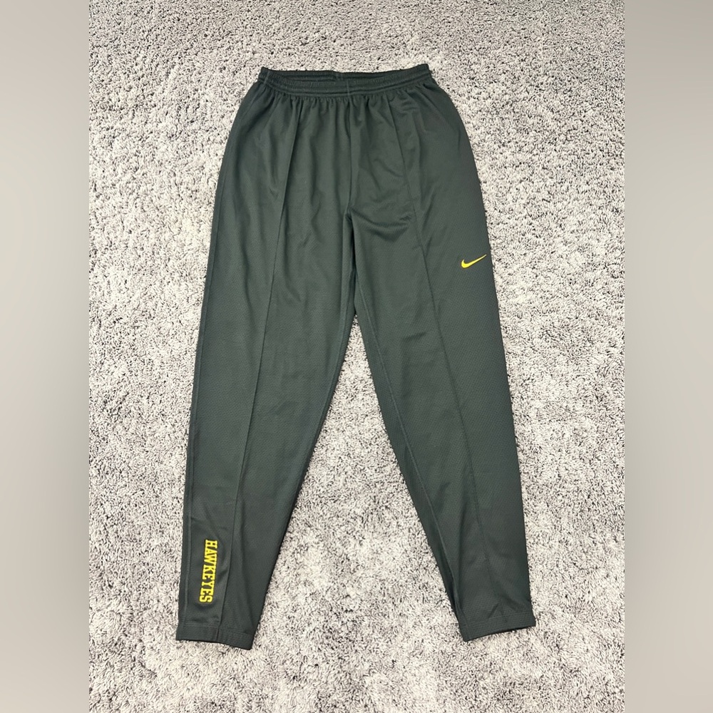 Nike Iowa Hawkeyes Sweatpants Men’s XL Black Team Player Issue Made in USA